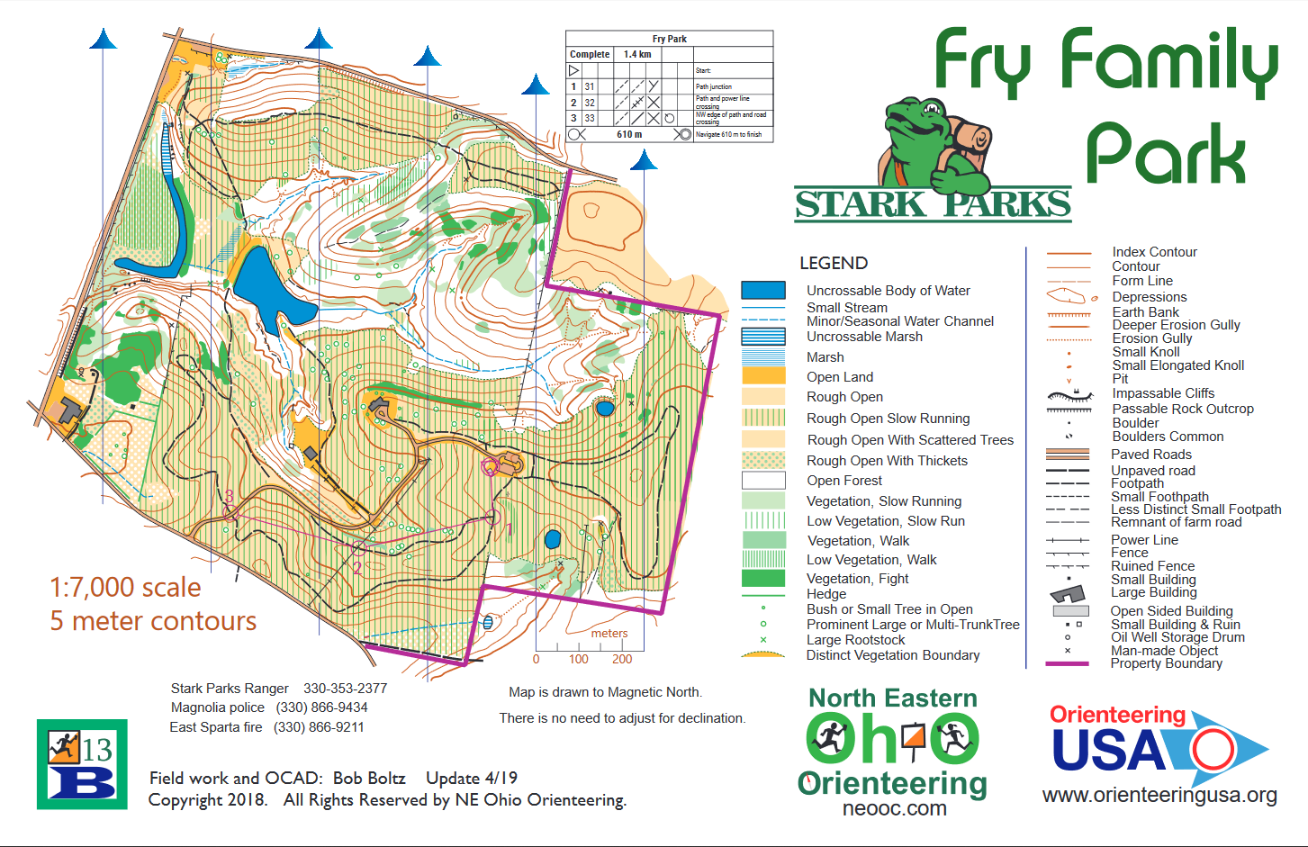 Orienteering Map